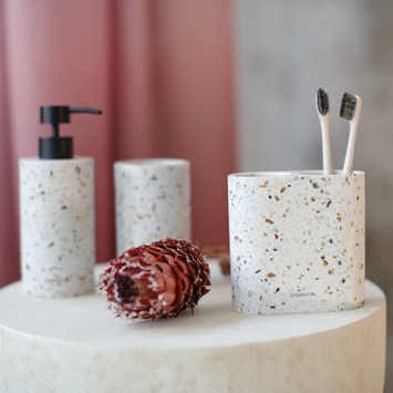 Sealskin Tandenborstelbeker Blend Terrazzo vrijstaand