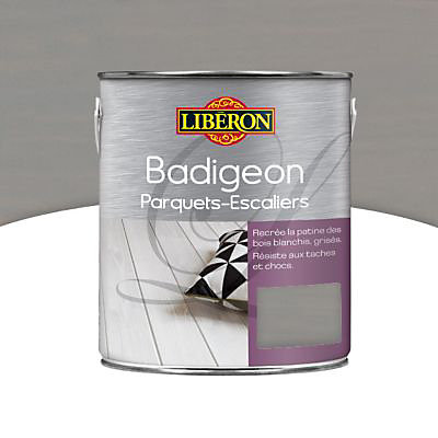 Badigeon parquet et escalier Libéron Fjord satin 2L