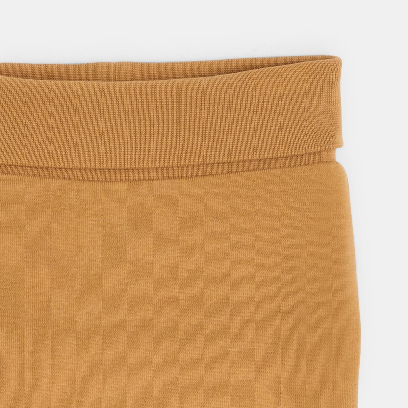 Pantalon réversible en jersey marron naissance