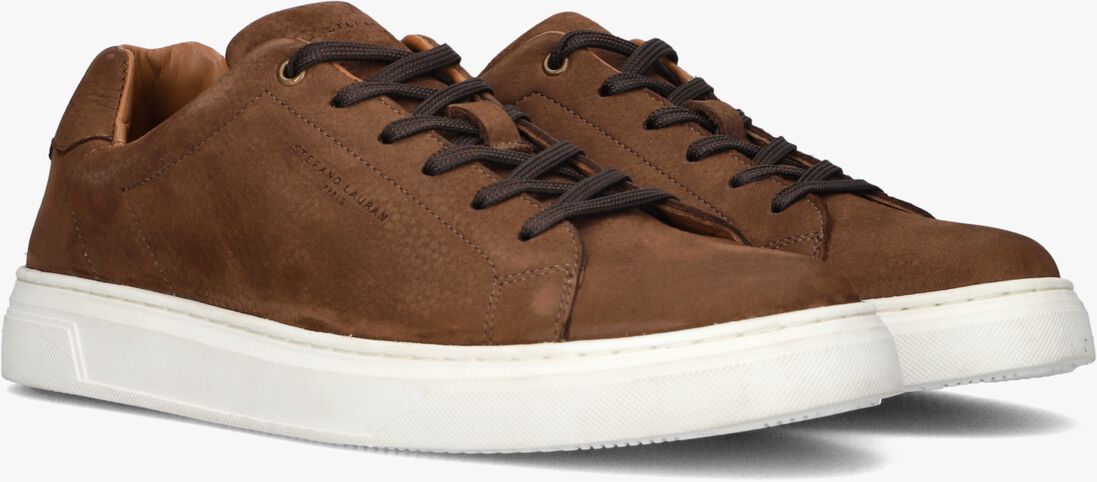 bruine stefano lauran lage sneakers sl124h600