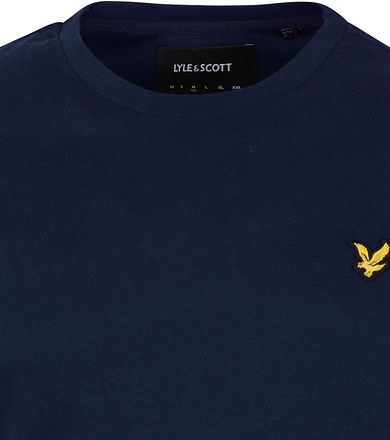 Lyle and Scott Blauw T-shirt TS400VOG-Z99 kopen
