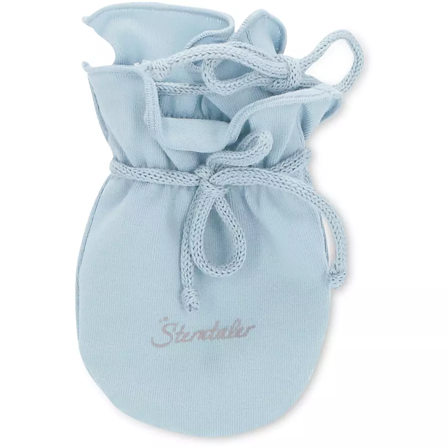 Sterntaler Kratzfäustel Doppelpack hellblau