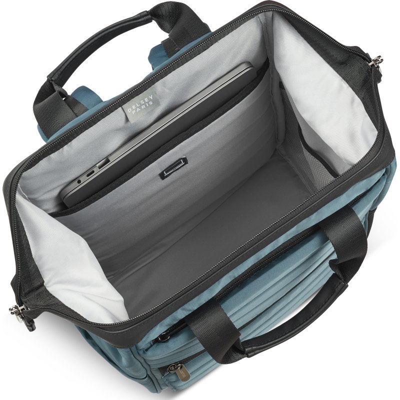 Delsey Sac à dos underseater Soft Shadow vert pour ordinateur portable 14''