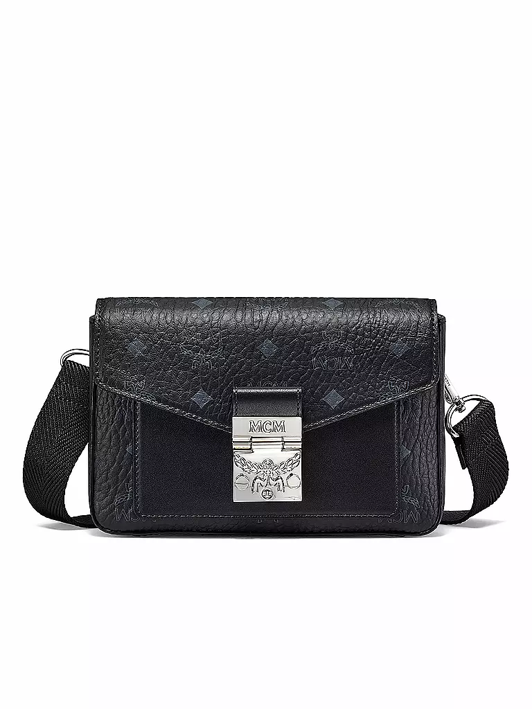 MCM Tasche - Minibag Millie Visetos S schwarz