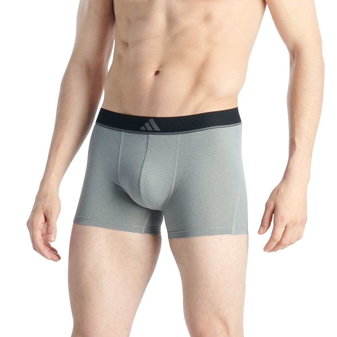 ADIDAS ROUPAS ESPORTIVAS<br>Conjunto de 3 cuecas boxer lisas Active Micro Flex Eco
