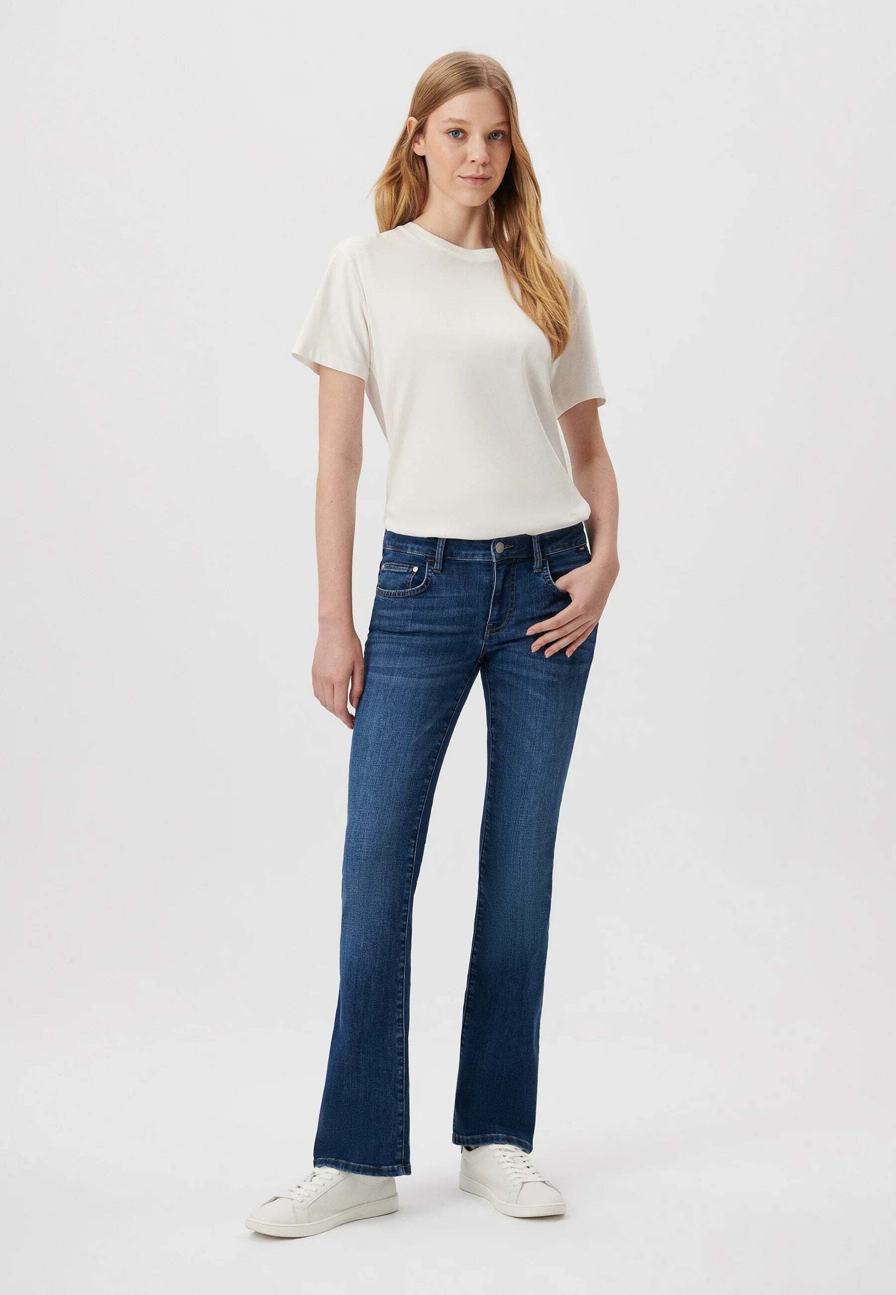 Mavi Bootcut-Jeans »Mavi Jeans Bella Mid-Rise«
