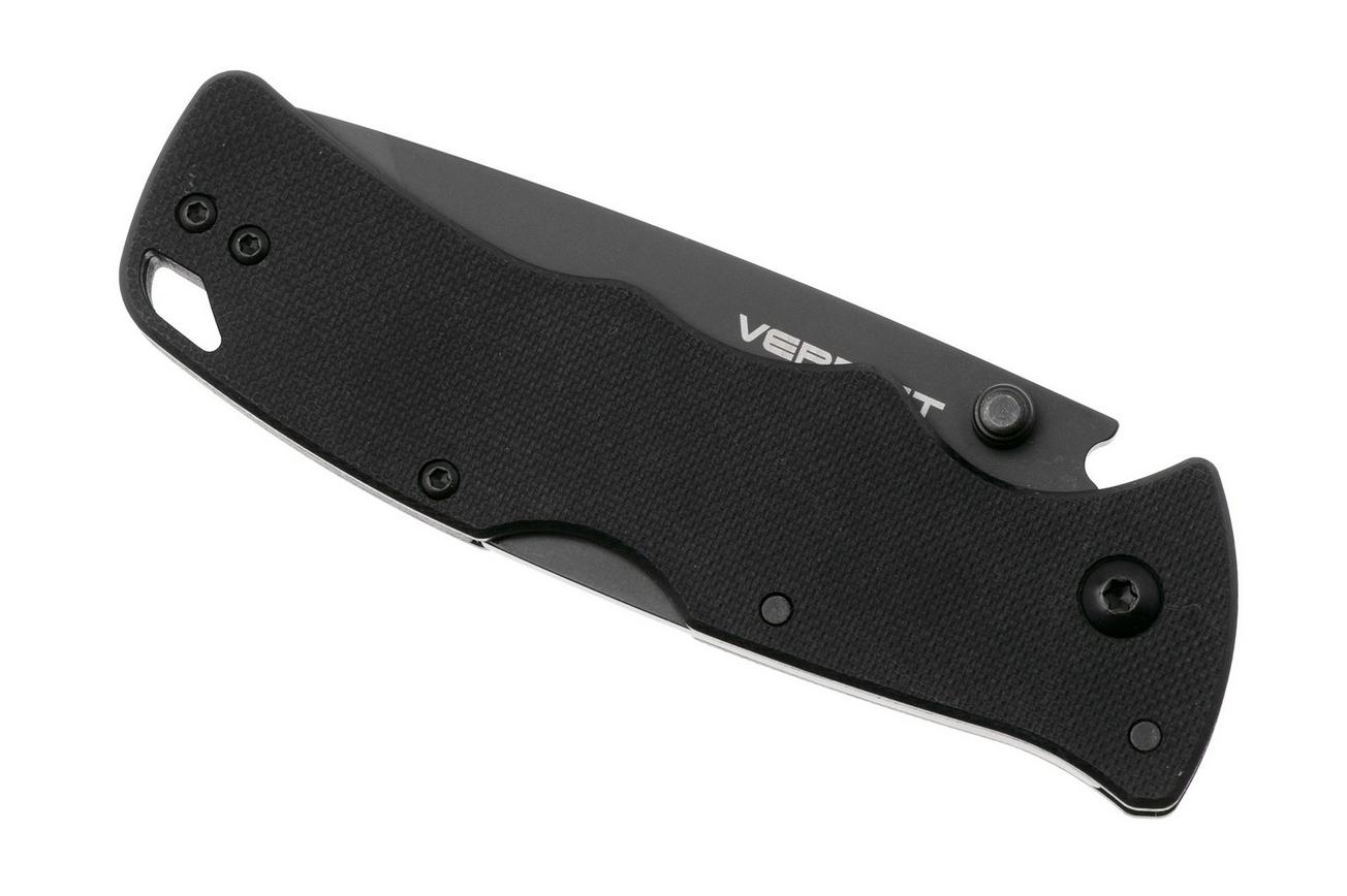 Cold Steel Verdict Tanto FL-C3T10A, DLC AUS10A, Black G10, zakmes