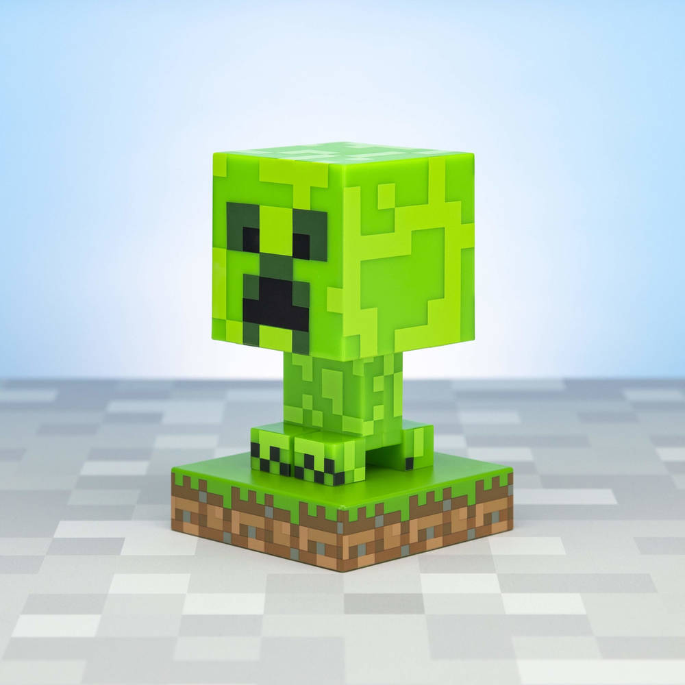 Minecraft Creeper bureaulamp