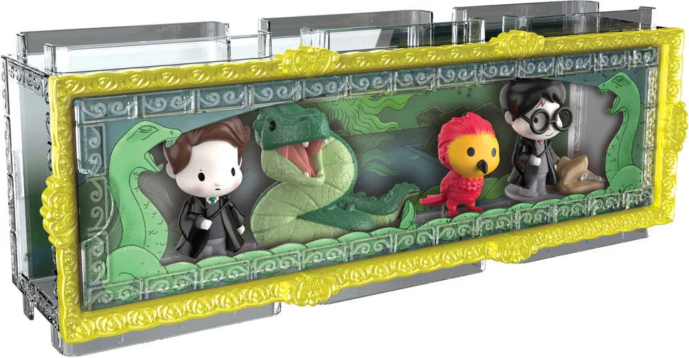 HARRY POTTER - PACK SCENE MYTHIQUE 4 FIGURINES MOMENTS MAGIQUES WIZARDING