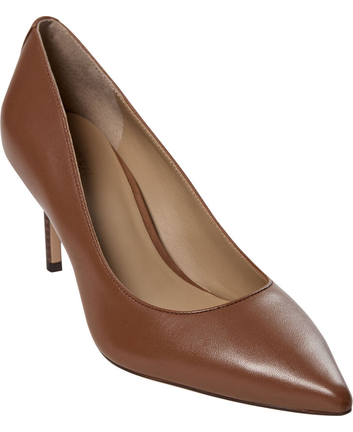 Lauren Ralph Lauren SUPER SOFT LEATHER-LANETTE-PM-DRS Deep saddle tan