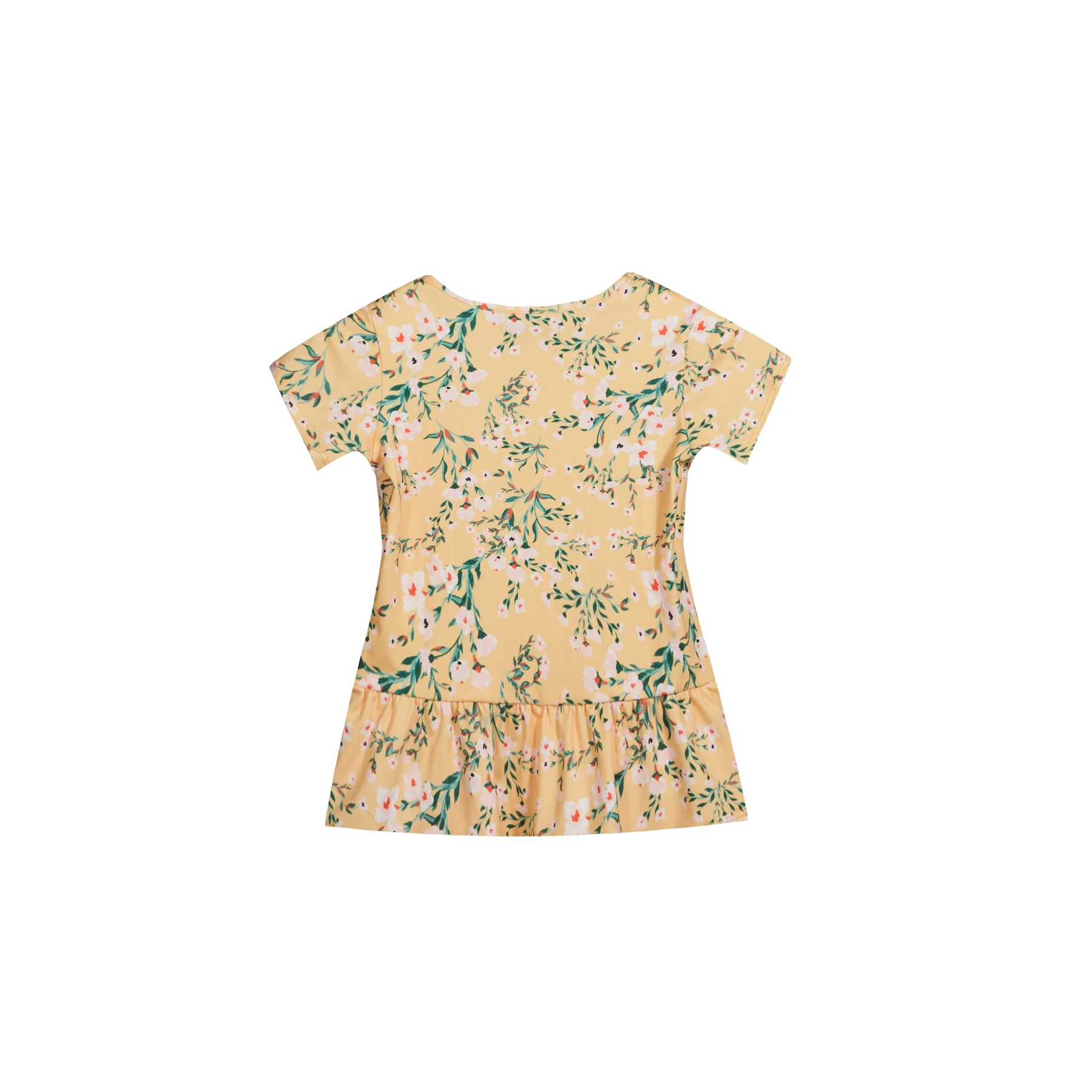 Liberte Ami Alma-Frill-T-Shirt (Kids) ellow green flower