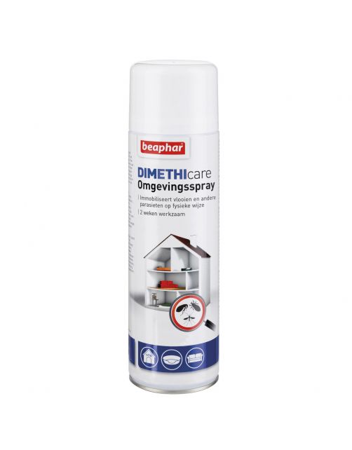 Beaphar Dimethicare Omgevingsspray - Anti vlooien en tekenmiddel - 400 ml 400ml