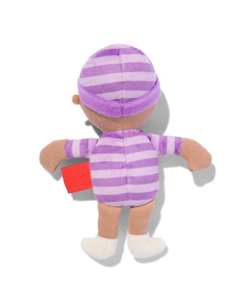 mini poupée 15cm violet