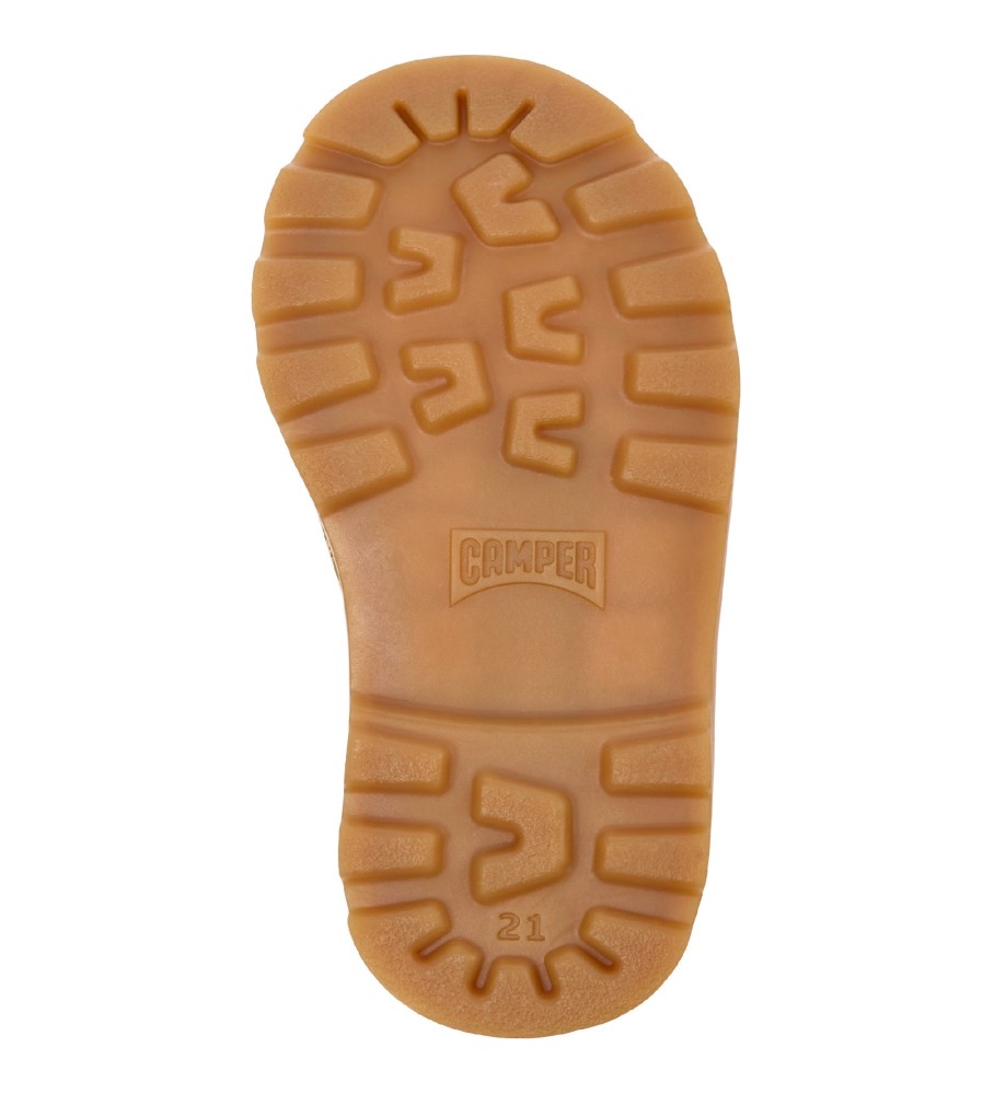 Tênis Camper Brutus em couro cinza