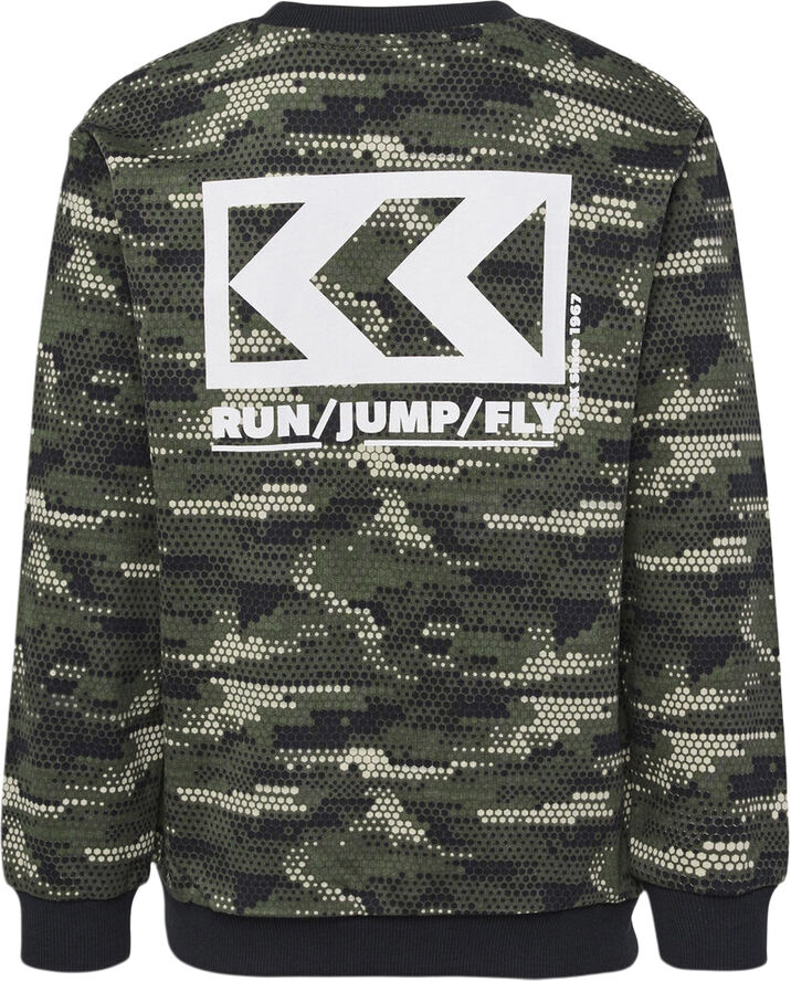 Hummel Flying Superkids Go sweatshirt Grøn