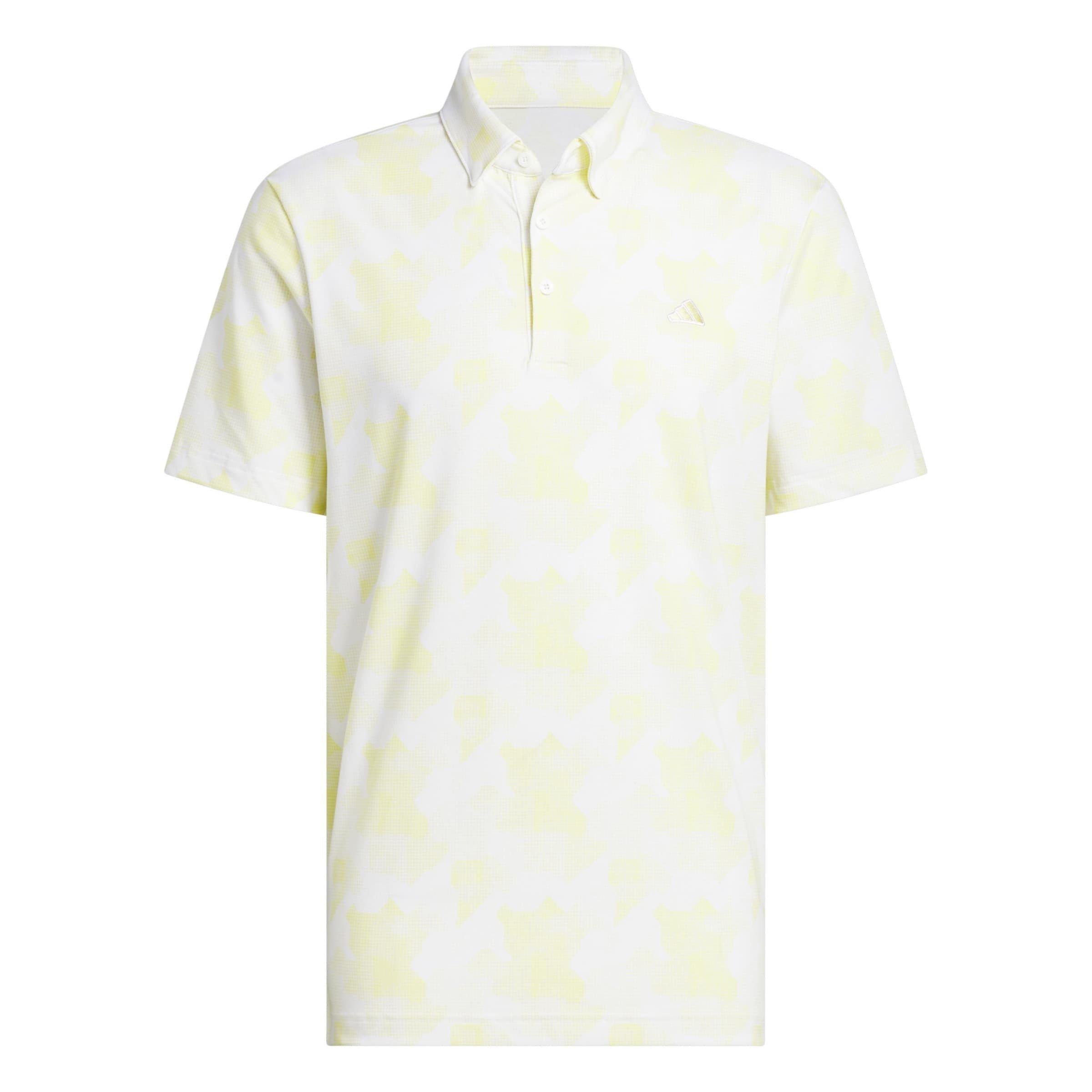 adidas All Over Print Golf Polo Shirt Mens