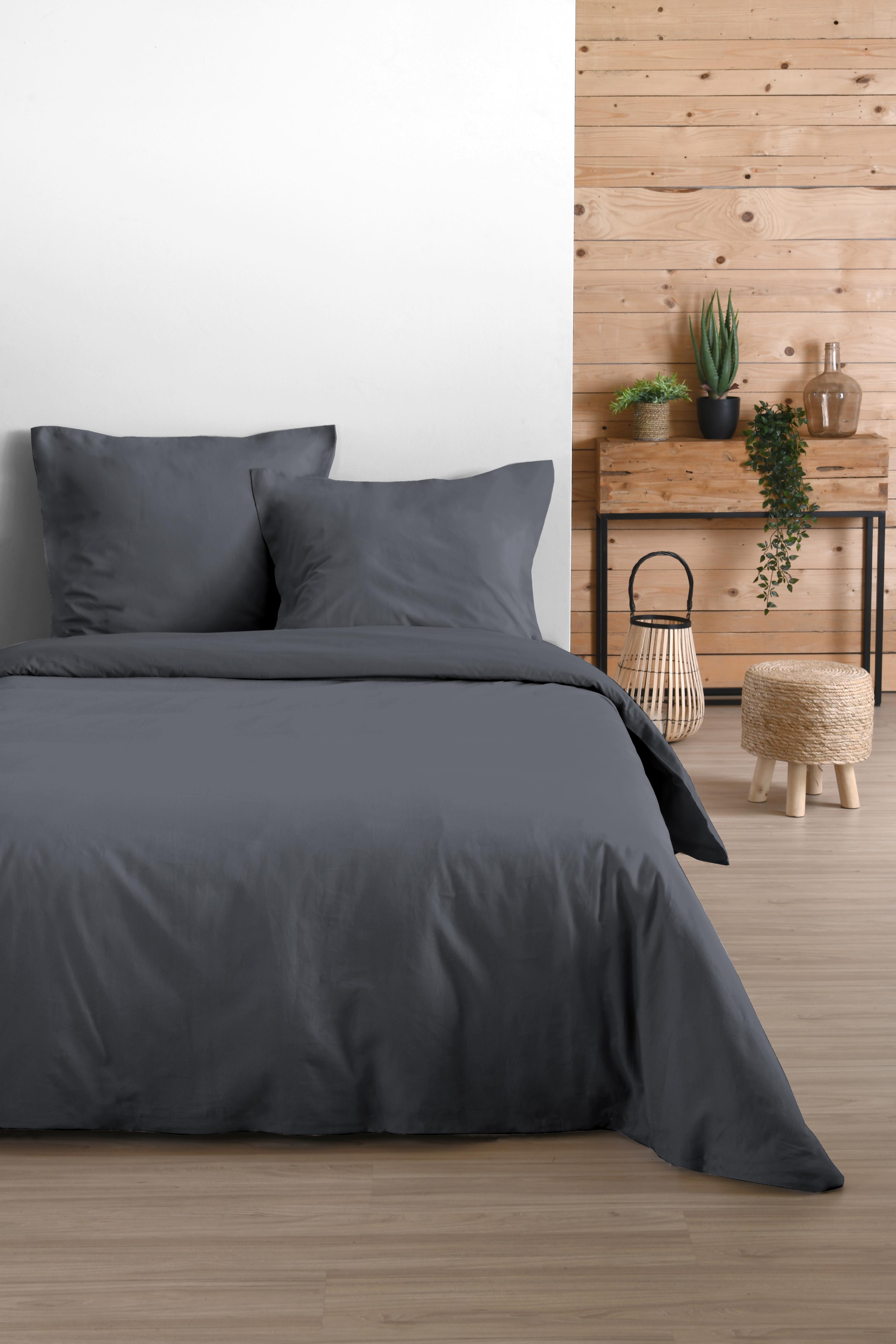 EDEN HOUSSE COUETTE 210X200CM ARDOISE