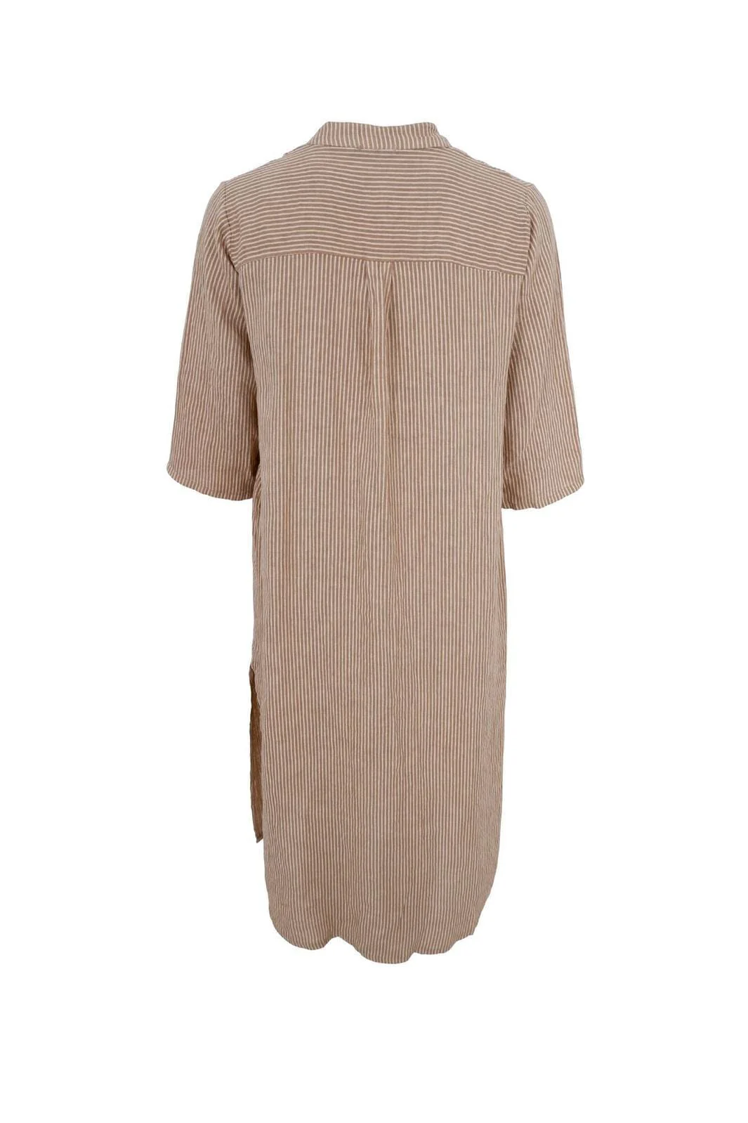 Black Colour Bcmelina Linen Shirt Dress midi desert
