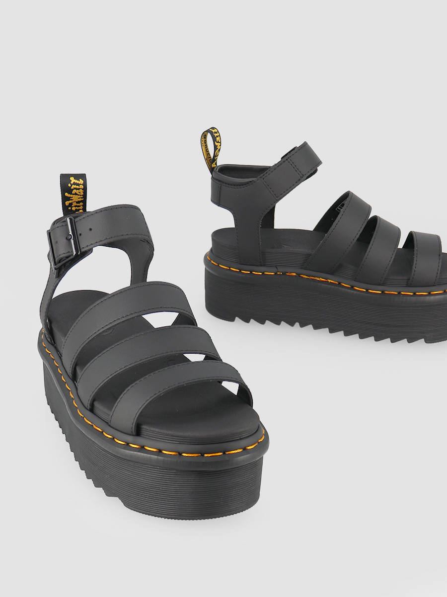 Sandales plateformes Blaire Quad Hydro en cuir DR MARTENS