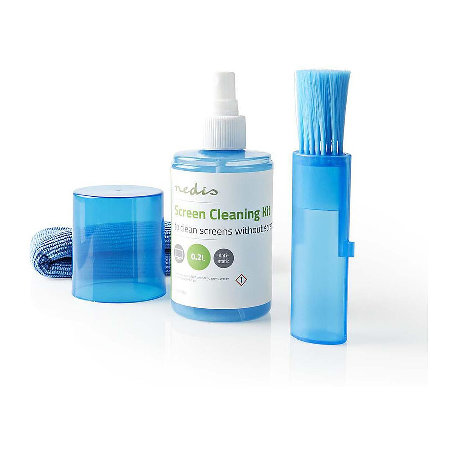 Nedis Kit de nettoyage d'écran, TV, Smartphone, Tablette - 200 ml