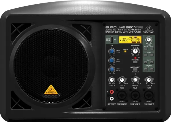 Behringer B207MP3, 150 W, 16,5 cm (6,5