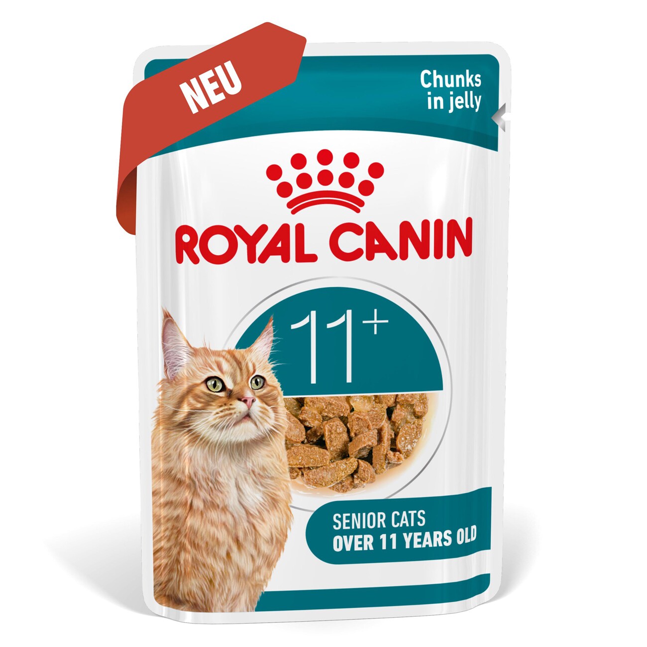 ROYAL CANIN Nassfutter Katze, Senior Ageing 11+, Gelee 12x85 g