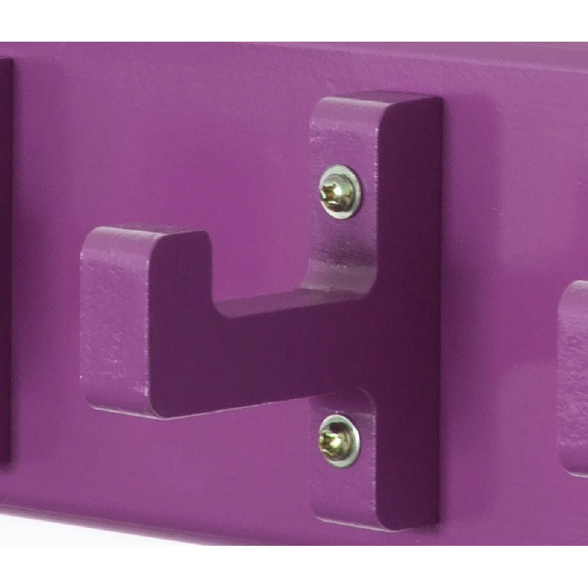 Decoshop26 Porte-clés mural polyvalent - Violet