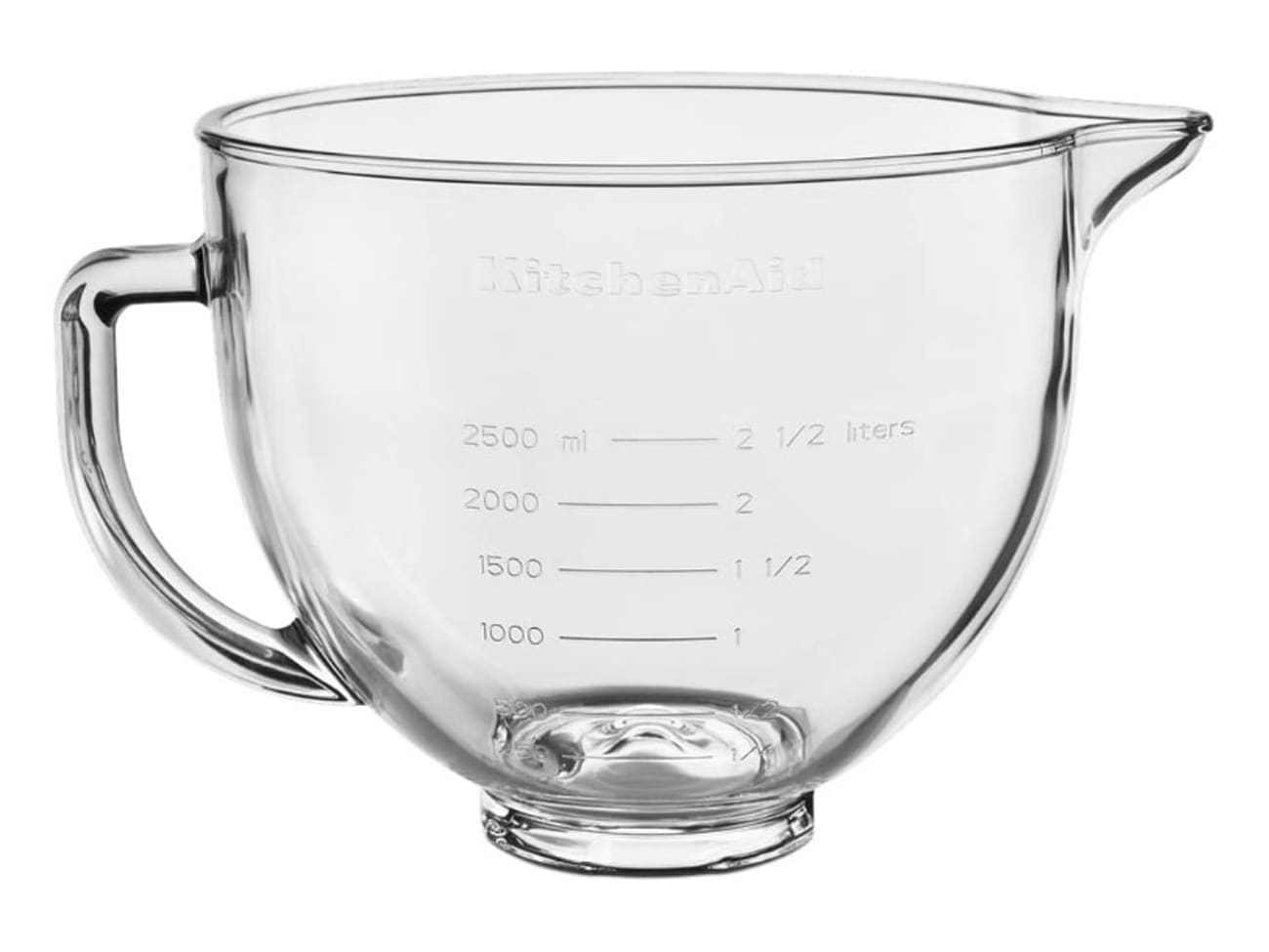 Cuve en verre - pour batteur K45 Kitchenaid - 4.8 L - Kitchenaid