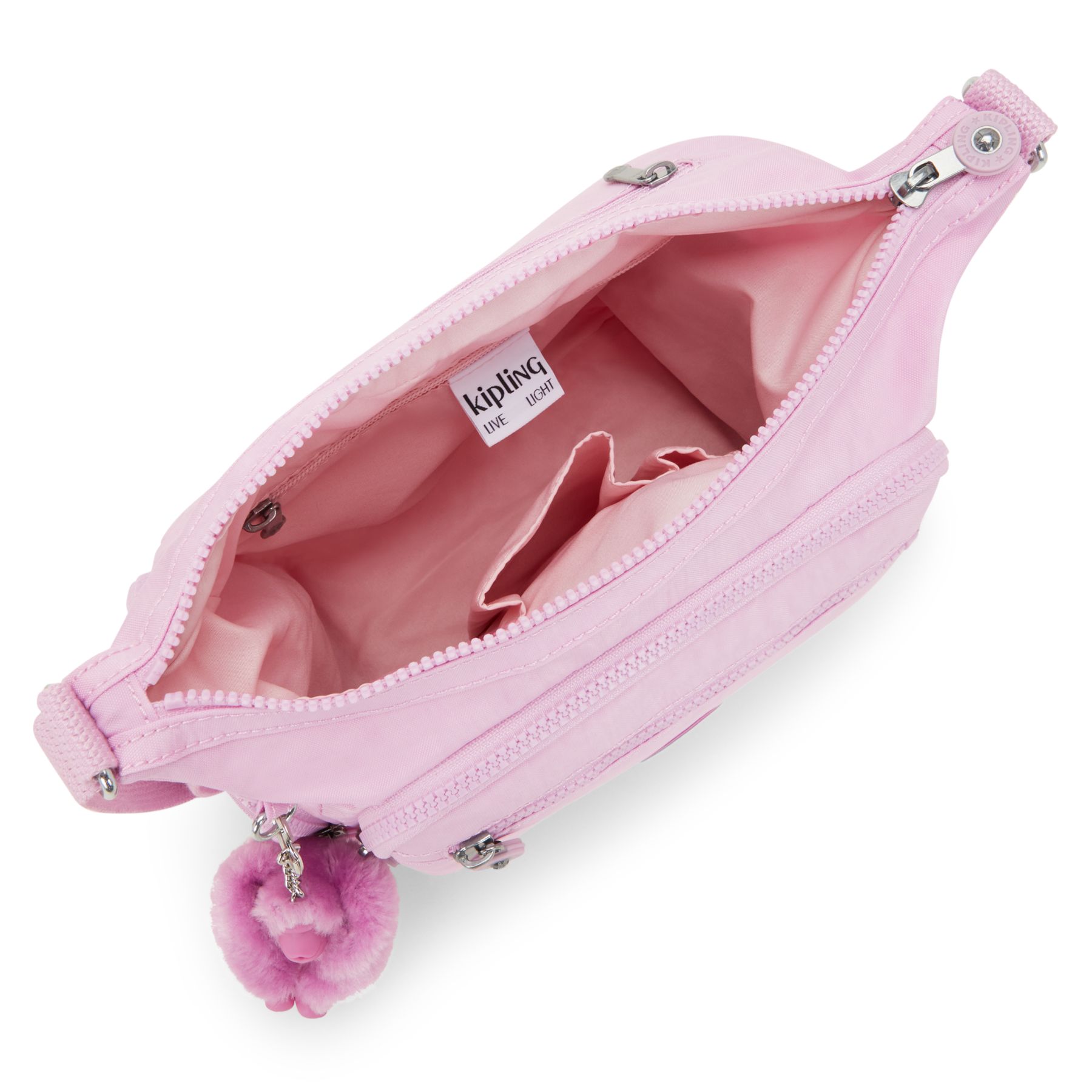 GABBIE S Petit sac bandoulière à compartiments multiples - Blooming Pink