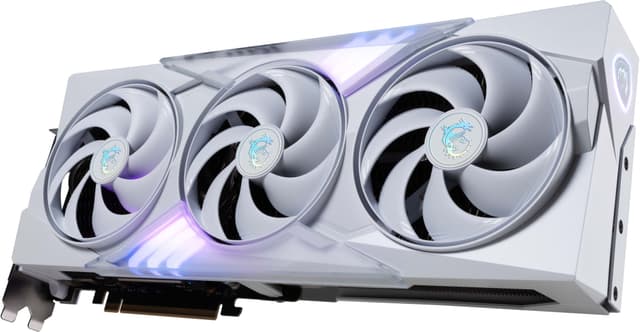 MSI GeForce RTX 5080 GAMING TRIO OC WHITE 16GB grafikkort