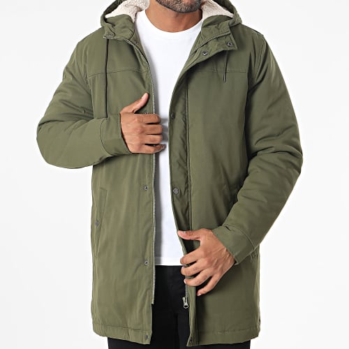 Parka Capuche Longue Alexander Vert Kaki