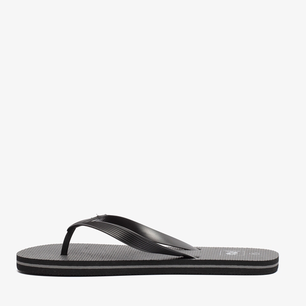 Heren teenslippers zwart