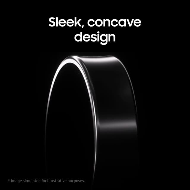 Samsung Galaxy Ring Smart Ring størrelse 8 (sølv)
