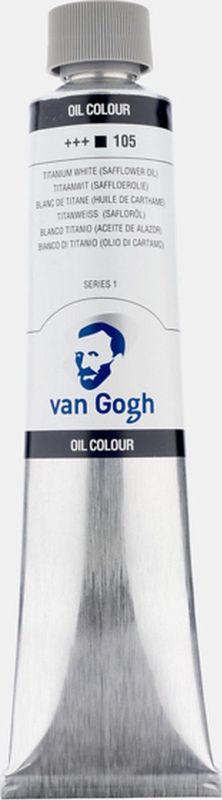 Van Gogh Olieverf Tube Titaanwit (Saffloerolie) 105
