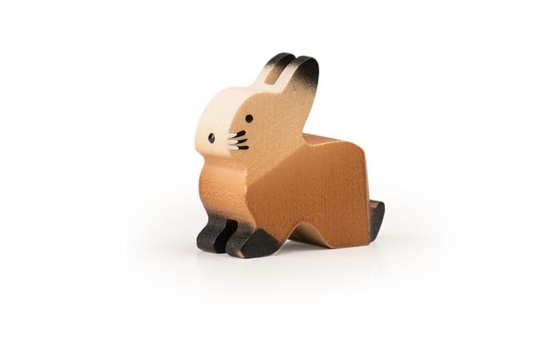 Spielzeugfigur Hase sitzendHolzspielzeug