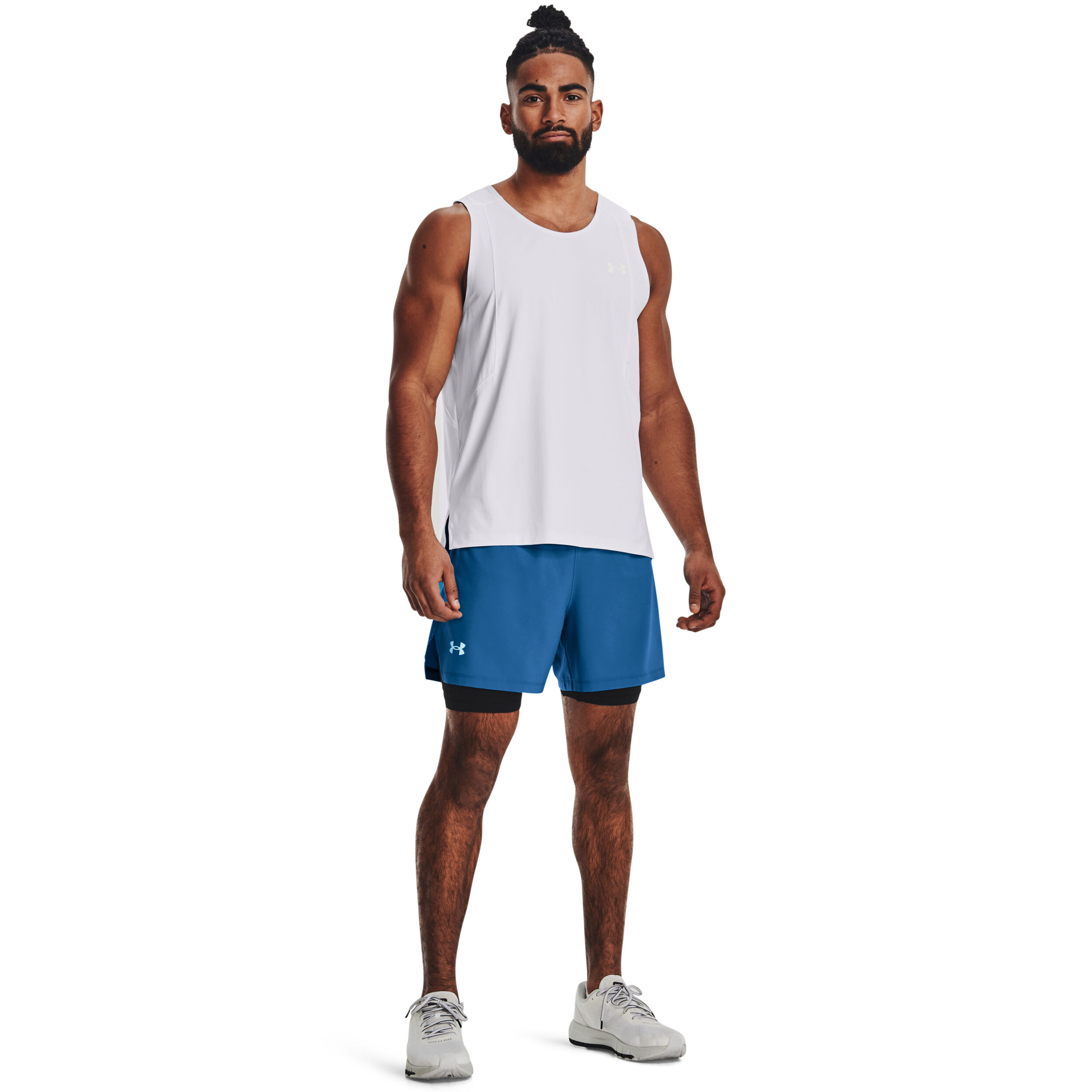 Under Armour Iso-Chill Laser Débardeur Tank Top Hommes - Blanc