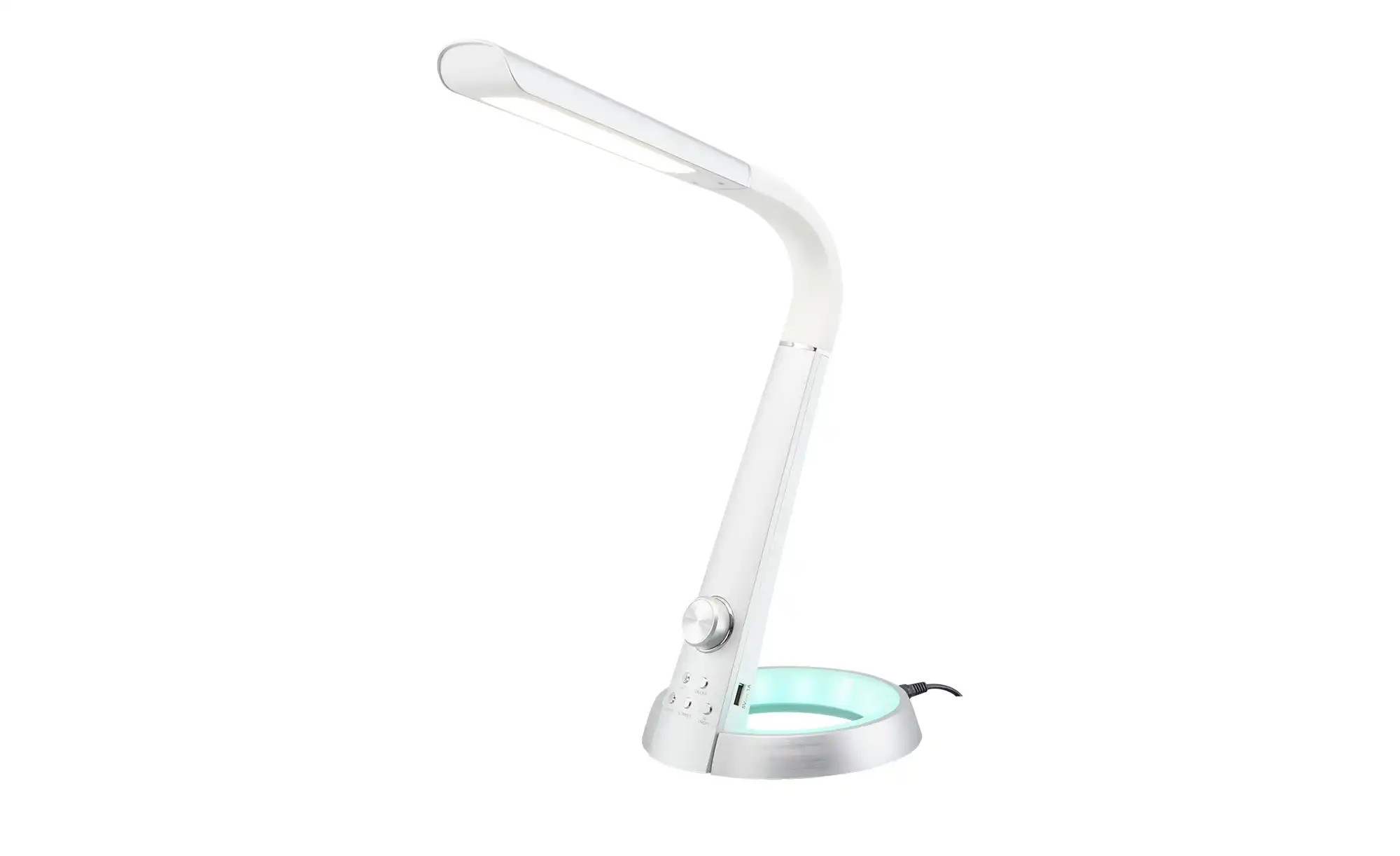 Meisterleuchten LED-Tischleuchte, weiß mit Funktion