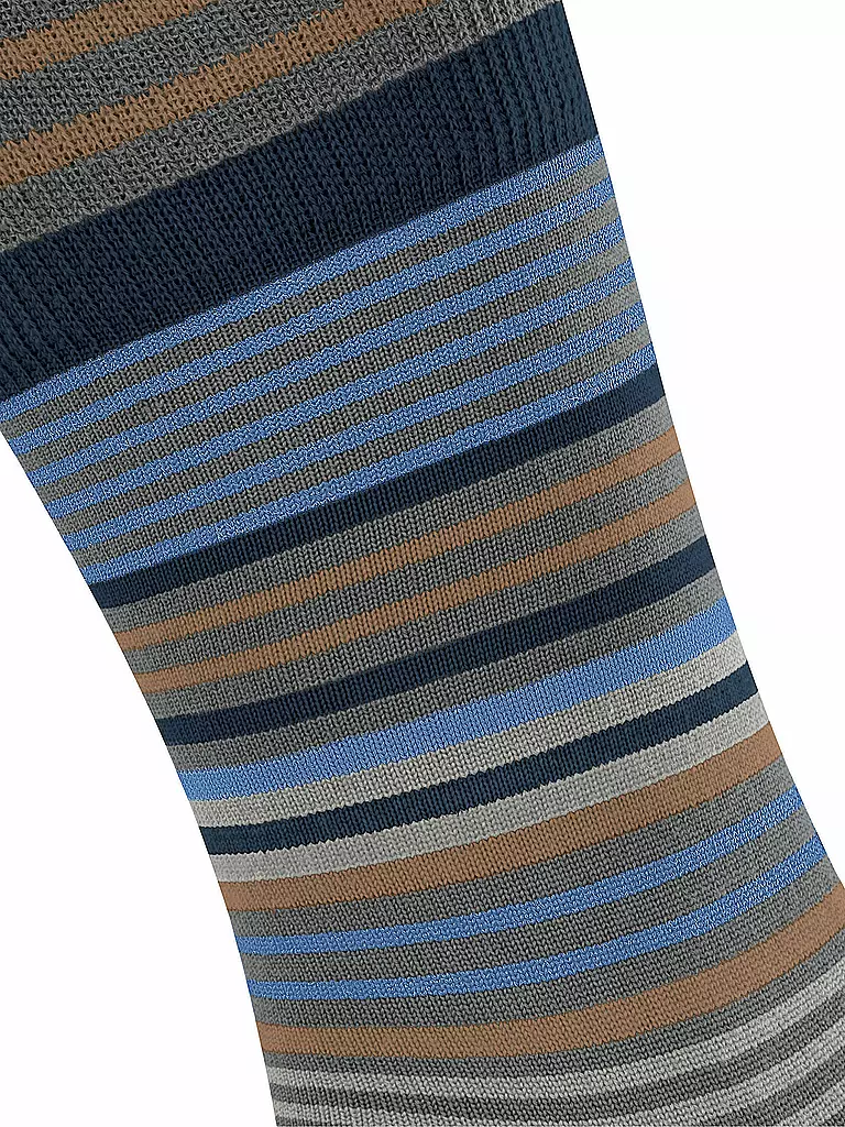 BURLINGTON Herren Socken STRIPE 40-46 dark grey olive