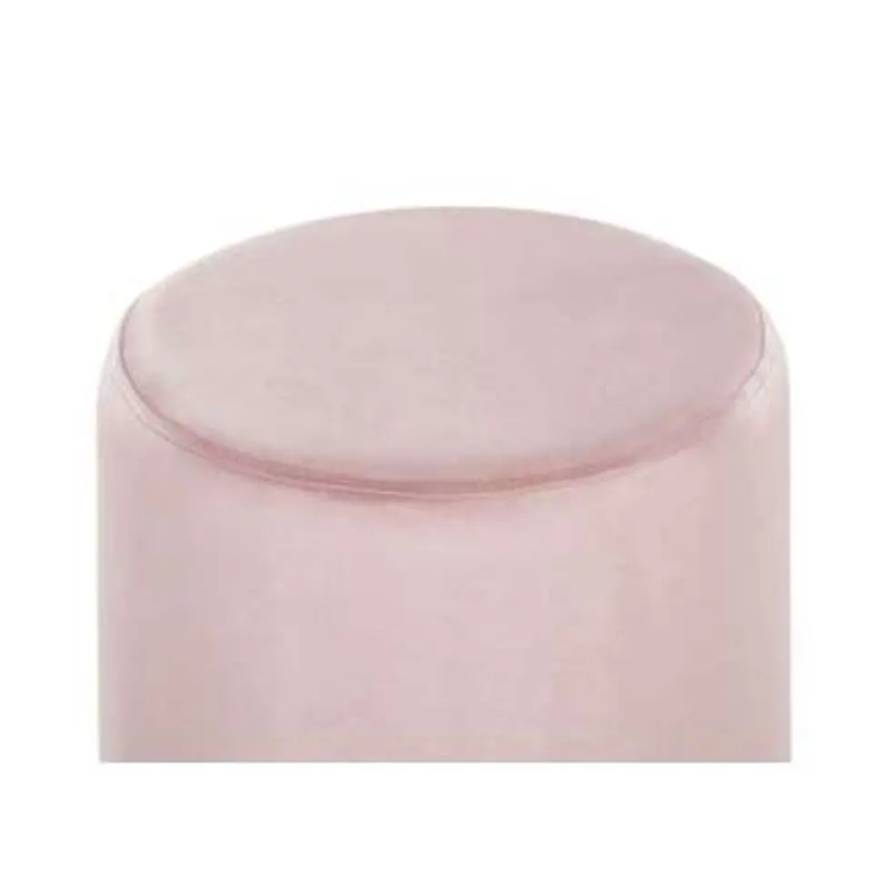 BRIGITTE - Poef - Roze - 36 cm - Fluweel