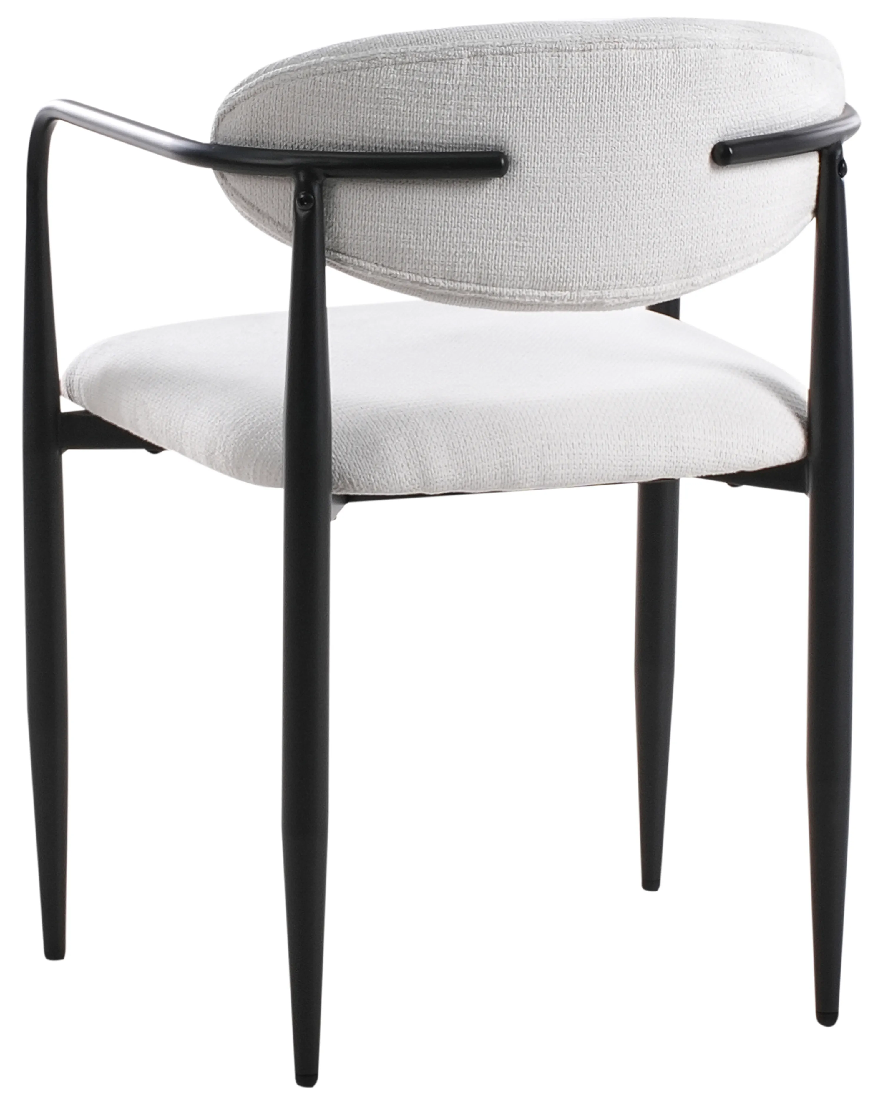 Set van 2 eetkamerstoelen TANEVIK Stof Gebroken wit
