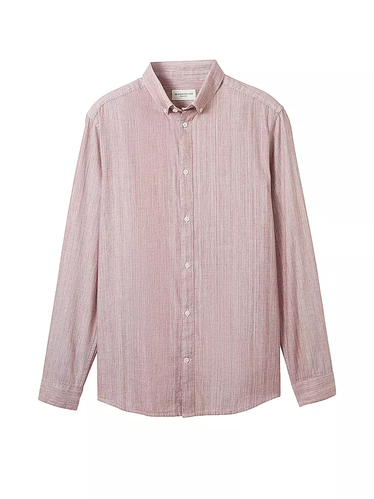 TOM TAILOR Hemd Regular Fit  rot