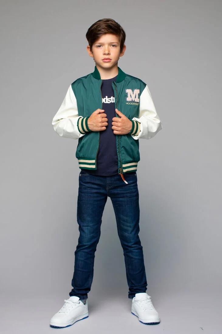 MOODSTREET groene moodstreet jack jacket bomber