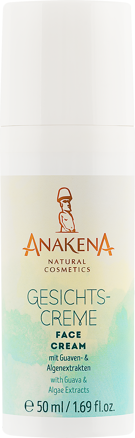 ANAKENA  Gesichtscreme mit Guaven- & Algenextrakten, 50 ml