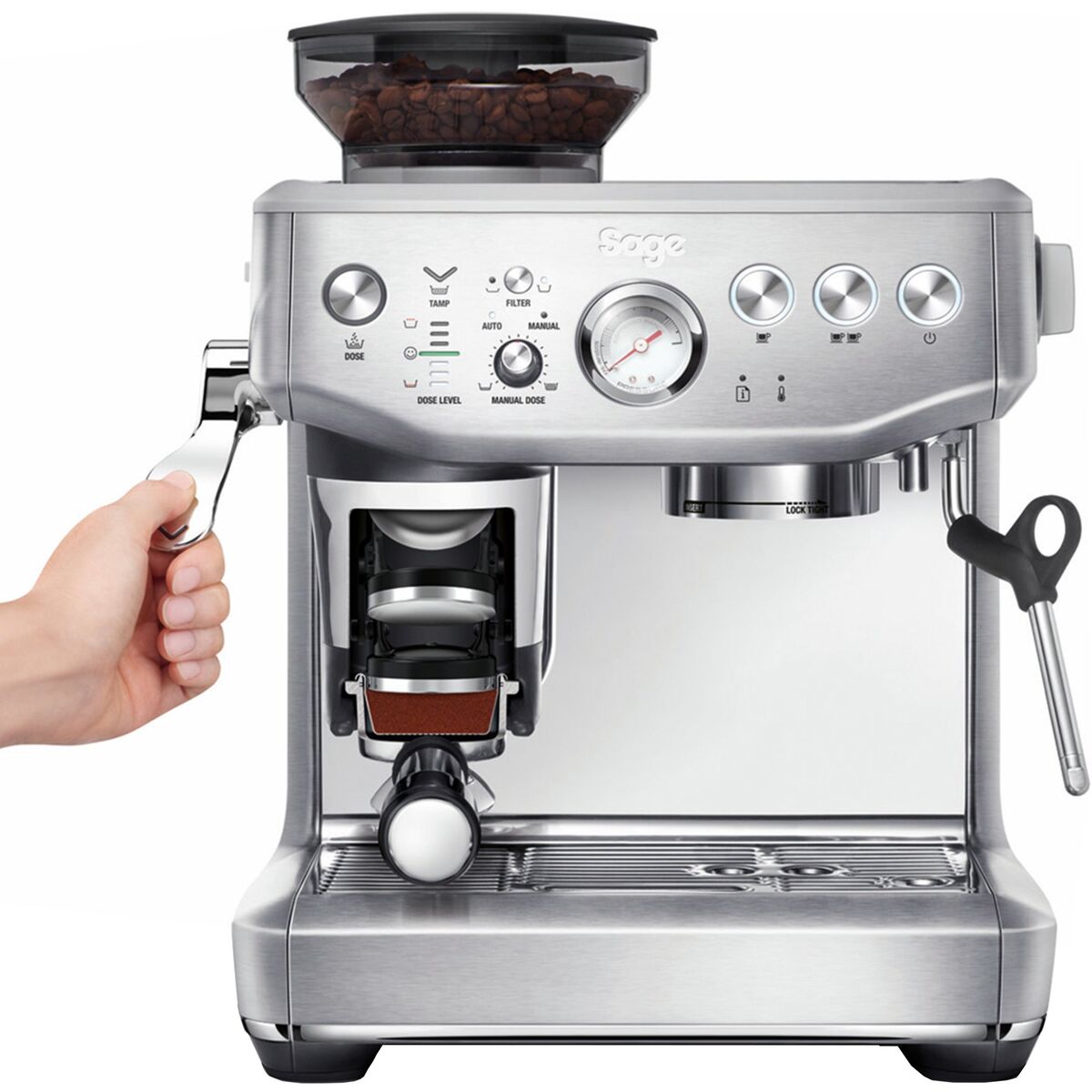 SES876BSS Barista Express Impress espressomaskin