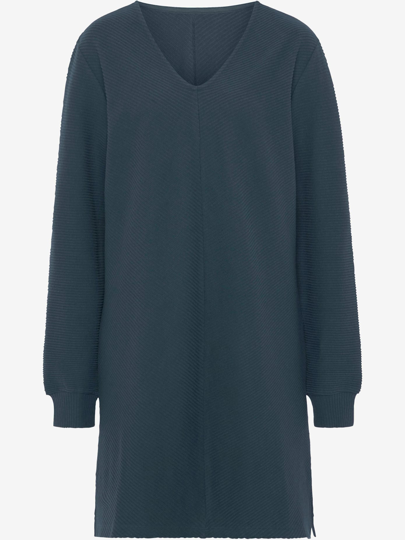 Robe en matière sweat robe sweat en qualité côtelée