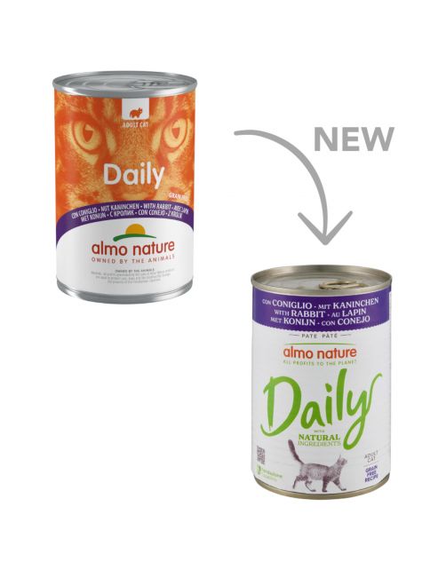 Almo Nature Blik Adult Cat Daily Menu 400 g - Kattenvoer