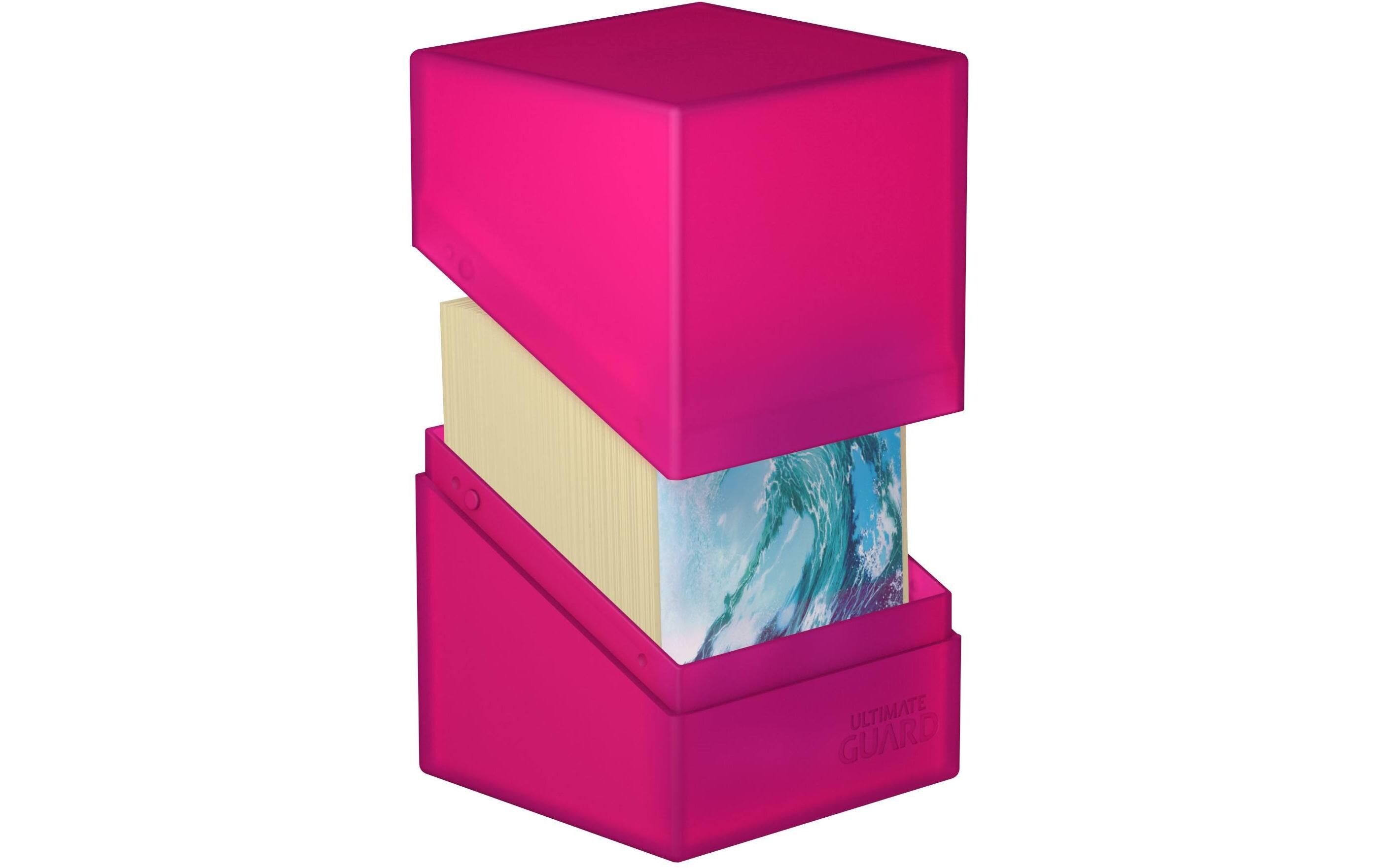 Kartenbox Boulder Deck Case Standardgrösse 100+ RhodoniteHandliche und feste Kartenbox mit Soft-Touch-Oberfläche