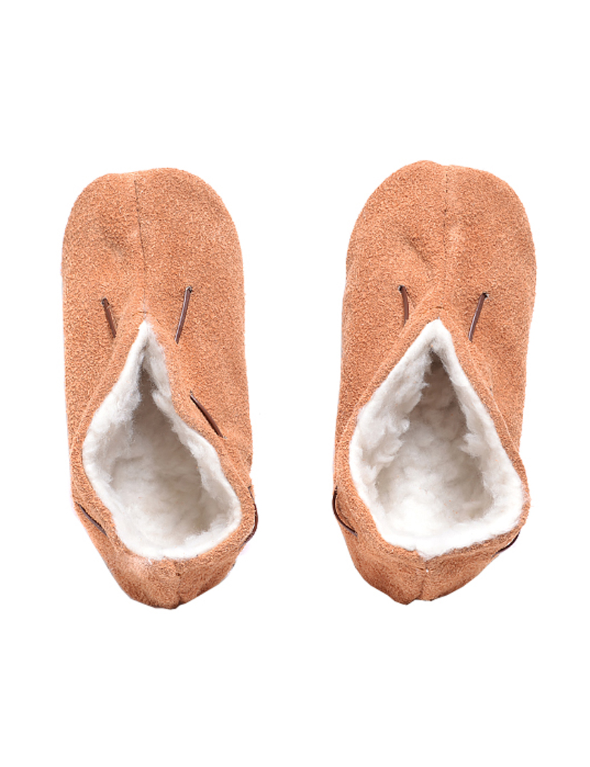 Adult Brown Slippers