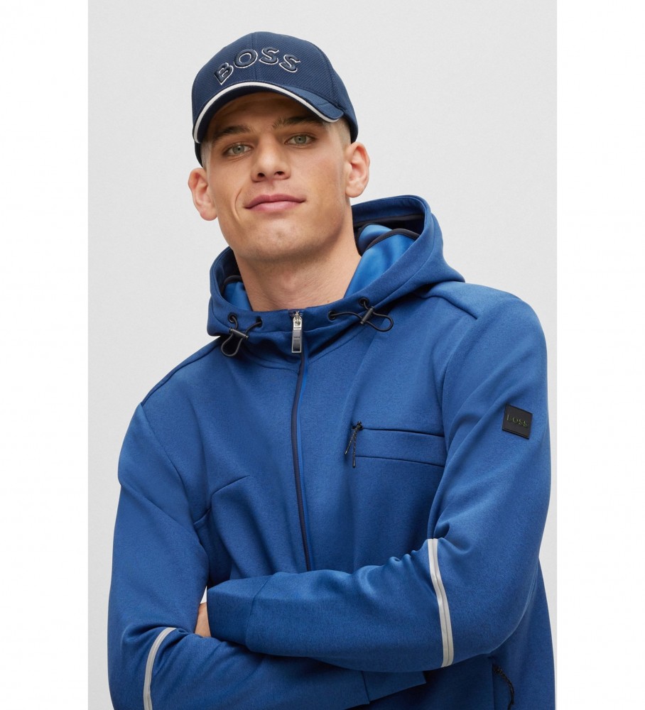 Boné bordado BOSS Navy