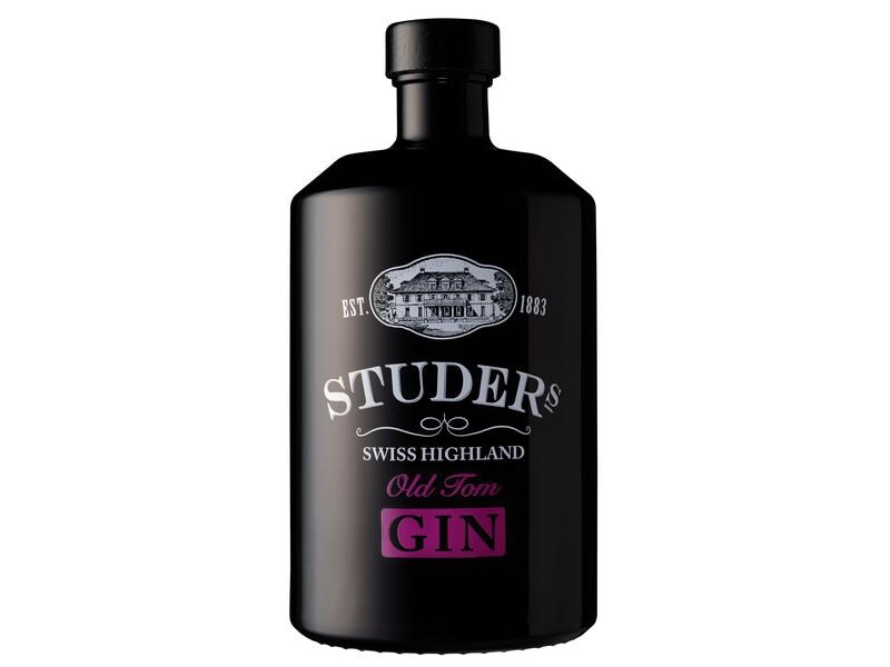 Distillerie Studer Swiss Highland Old Tom Gin 0.7 l Spirituosen Spezialität auf der Basis von Wacholder
